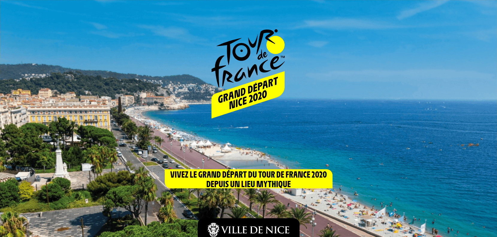 Experience the start of the Tour de France in Nice
