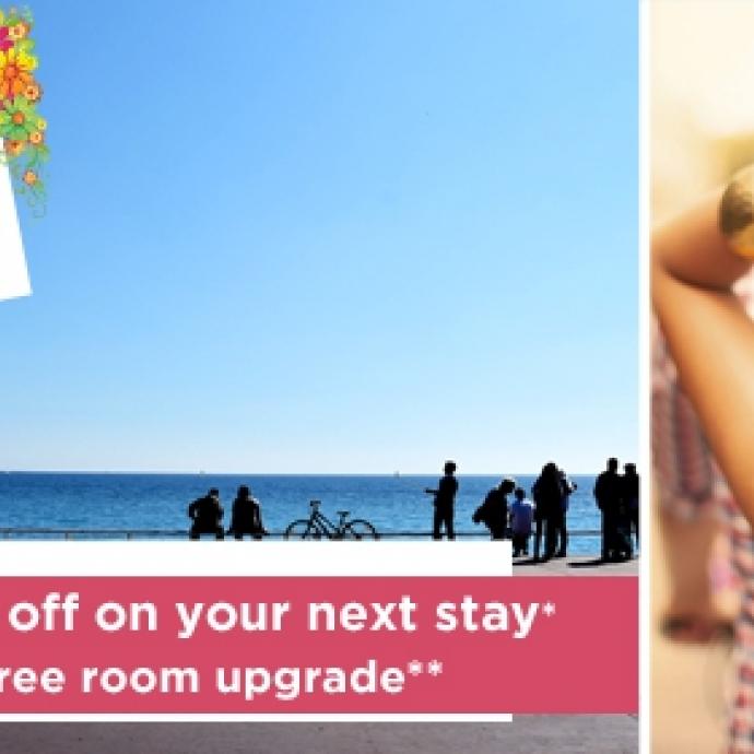 Spring offer – Discount price on your stay in Nice !