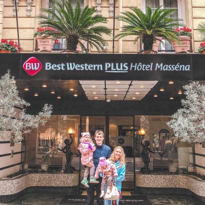 Vacances en famille au Best Western Plus Hôtel Masséna Nice